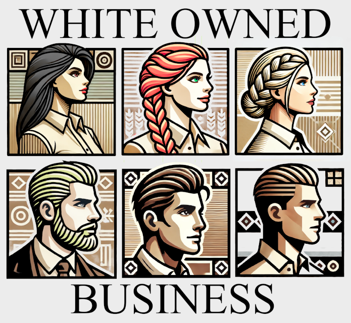 White Owned Business